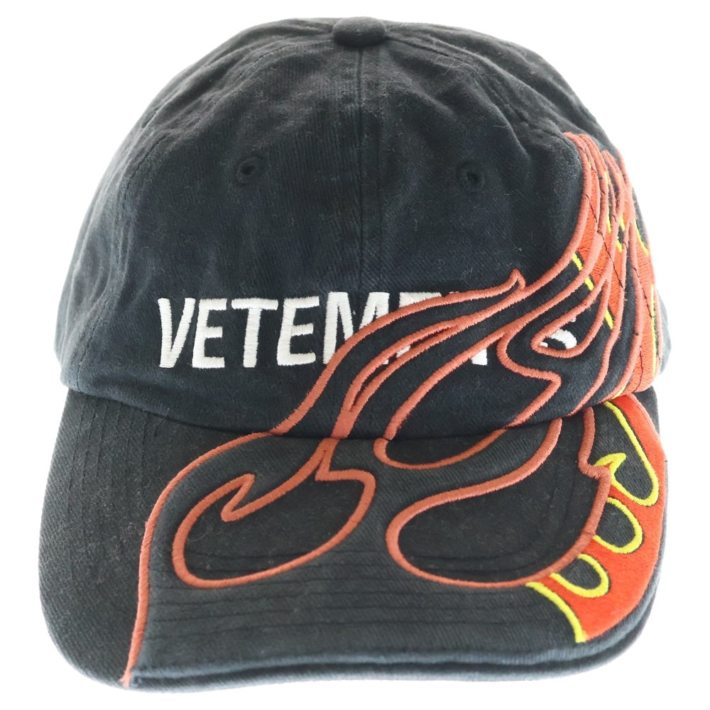 VETEMENTS(ヴェトモン) 18AW ×Reebok Cap リーボック フレームロゴ刺繍 キャップ 帽子 EC3041