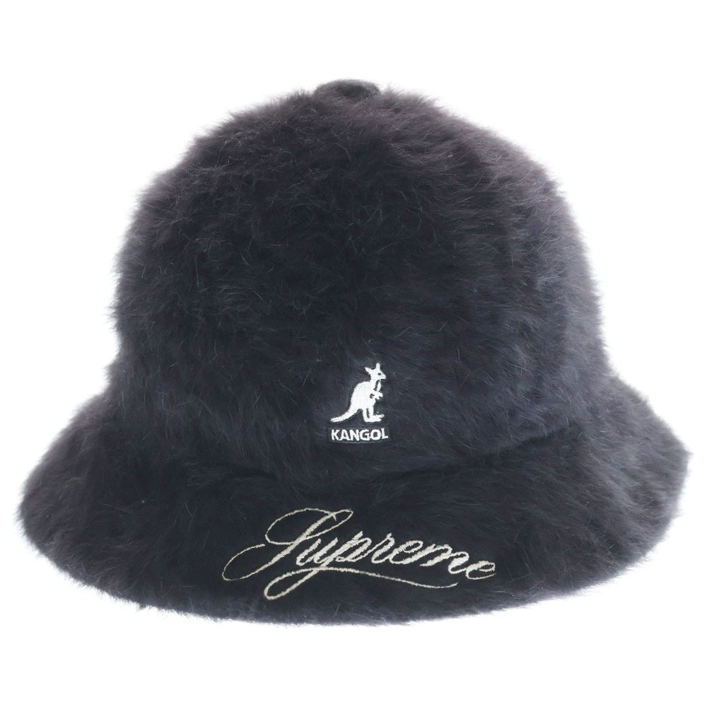 SUPREME(シュプリーム) 21AW ×KANGOL Furgora Casual カンゴール アンゴラ カジュアル ファーハット ブラック H75FW21