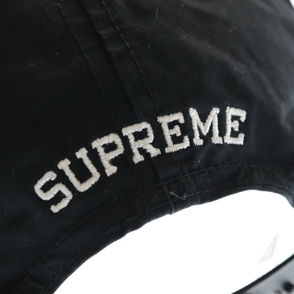 SUPREME(シュプリーム) 21SS KAWS Chalk Logo 5-Panel Black カウズ チョーク ロゴ 5-パネル キャップ ブラック