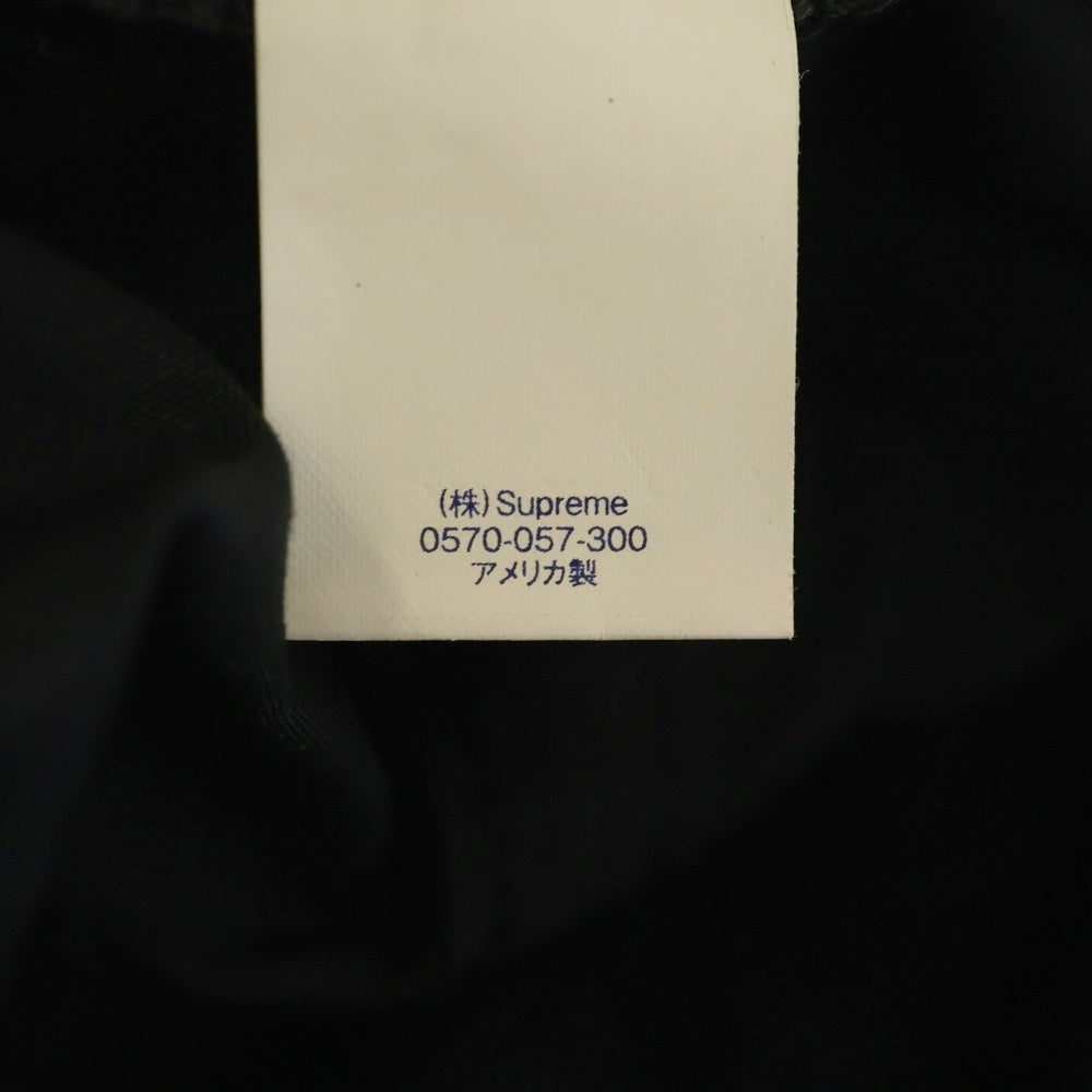 SUPREME(シュプリーム) 21SS KAWS Chalk Logo 5-Panel Black カウズ チョーク ロゴ 5-パネル キャップ ブラック