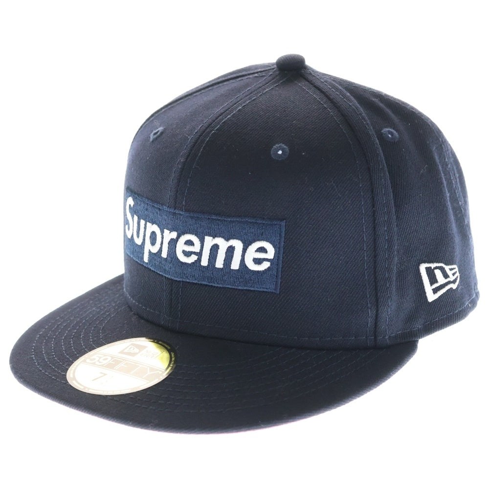 SUPREME(シュプリーム) 21AW ×NEW ERA Opening Day Box Logo Cap ニューエラ オープニングディ ボックス ロゴキャップ ネイビー