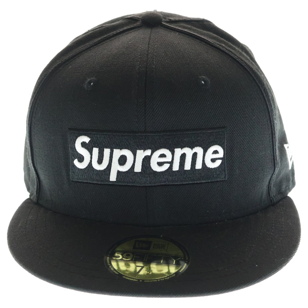 SUPREME(シュプリーム) 17SS ×NEW ERA Box Logo Cap ニューエラ ボックス ロゴキャップ ブラック