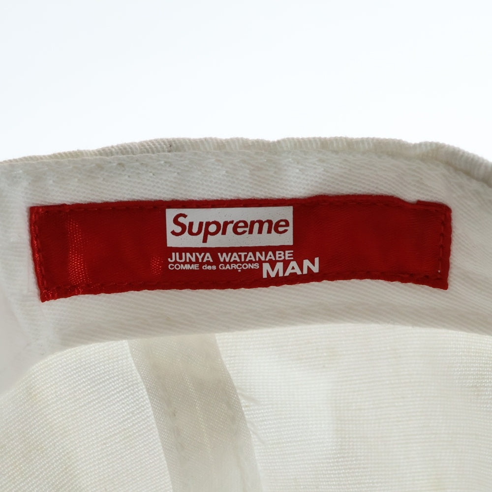 SUPREME(シュプリーム) 21AW JUNYA WATANABE COMME des GARCONS MAN Nature 5-Panel Cap ジュンヤワタナベ コムデギャルソン メン ネイチャー 5パネル キャップ ホワイト