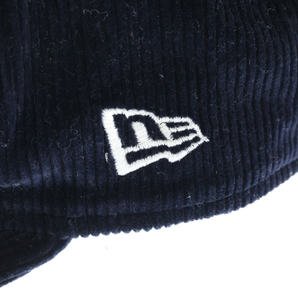 SUPREME(シュプリーム) 15AW Corduroy Box Logo New Era Cap ニューエラ コーデュロイ ボックスロゴキャップ ネイビー