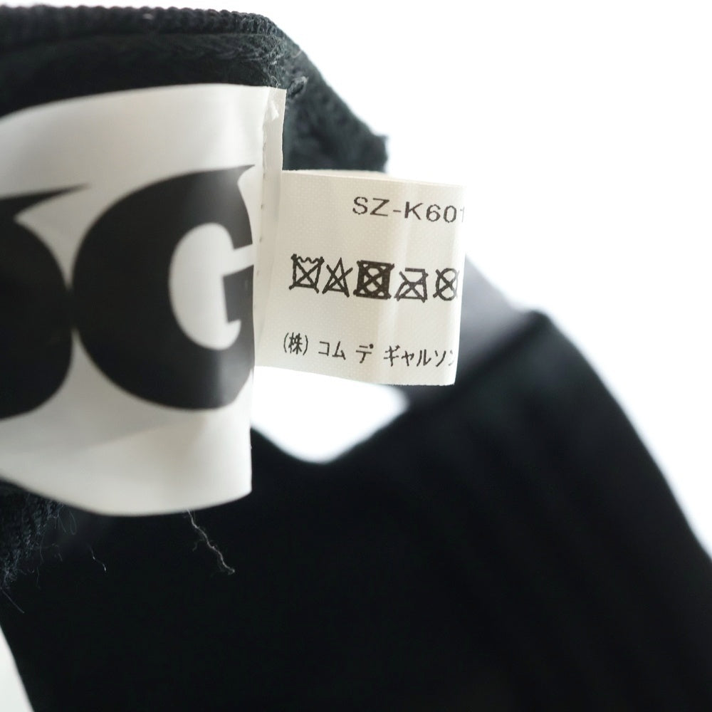 COMME des GARCONS(コムデギャルソン) 19SS LOGO PATCH CAP ロゴパッチ ベースボールキャップ 帽子 ブラック SZ-K601-051-1-1