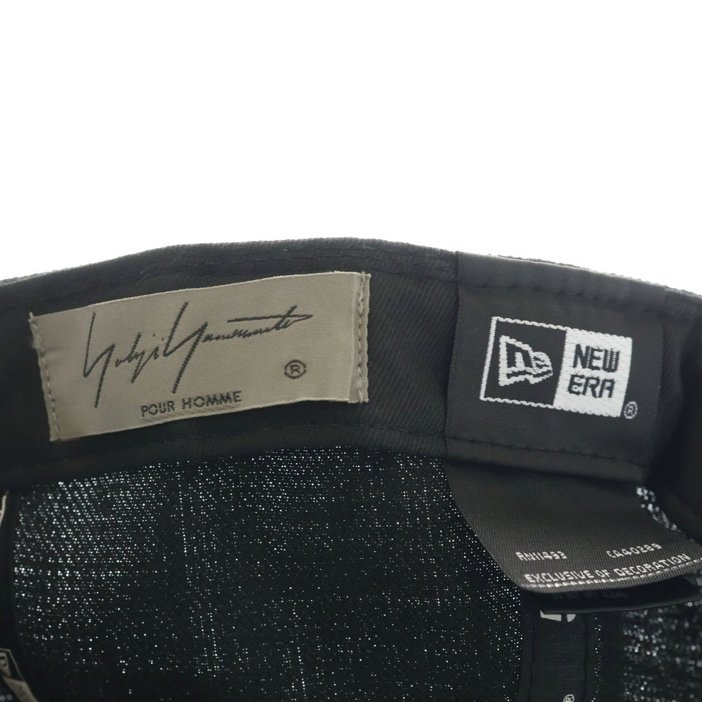 Yohji Yamamoto(ヨウジヤマモト) 20SS ×NEW ERA ニューエラ ロゴ刺繍