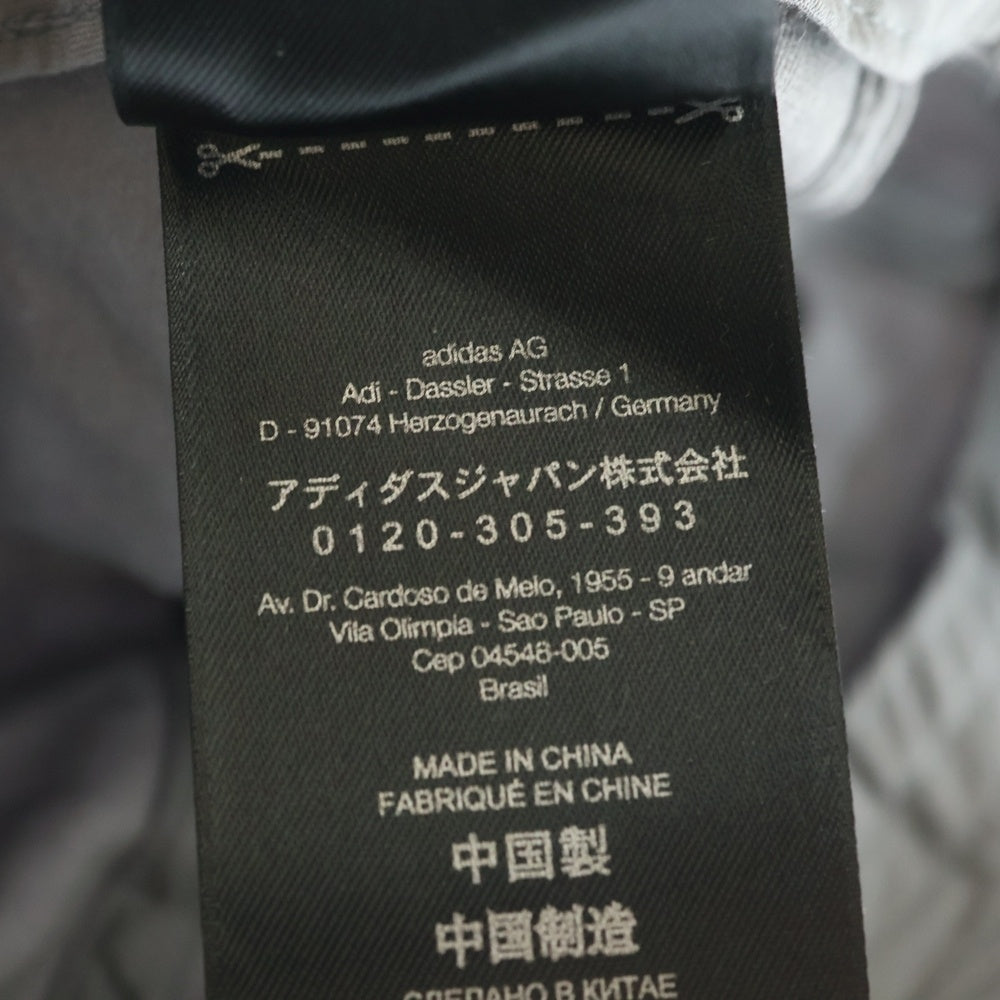 Y-3(ワイスリー) ラバーロゴ ベースボールキャップ 帽子 グレー GK3128