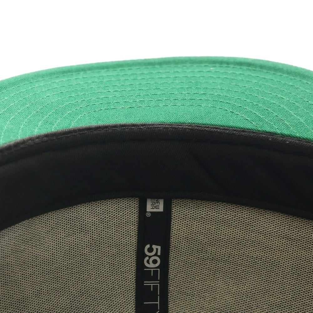Yohji Yamamoto POUR HOMME(ヨウジヤマモト プールオム) ×NEW ERA フロント刺繍ロゴ ベースボールキャップ 帽子 ネイビー FN-H83-860