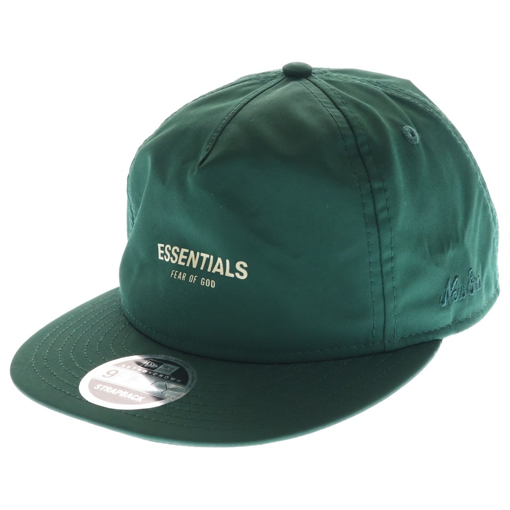 NEW ERA(ニューエラ) ×FEAR OF GOD ESSENTIALS フロント ロゴ キャップ 帽子 グリーン