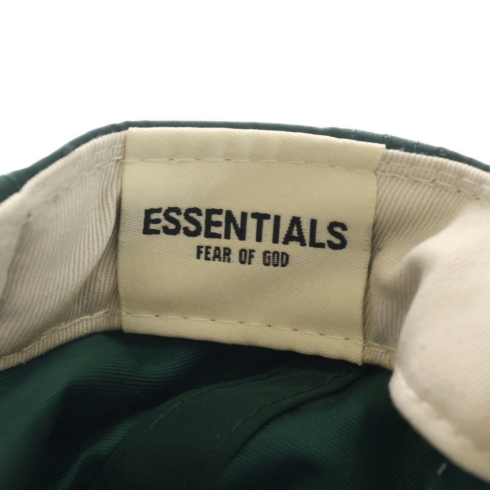NEW ERA(ニューエラ) ×FEAR OF GOD ESSENTIALS フロント ロゴ キャップ 帽子 グリーン