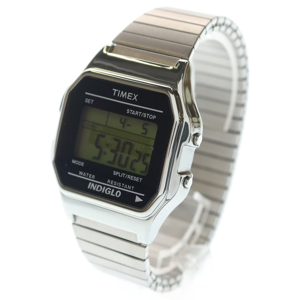 SUPREME(シュプリーム) 19AW ×TIMEX Box Logo Digital Watch タイメックス ボックスロゴ デジタル ウオッチ 腕時計 シルバー