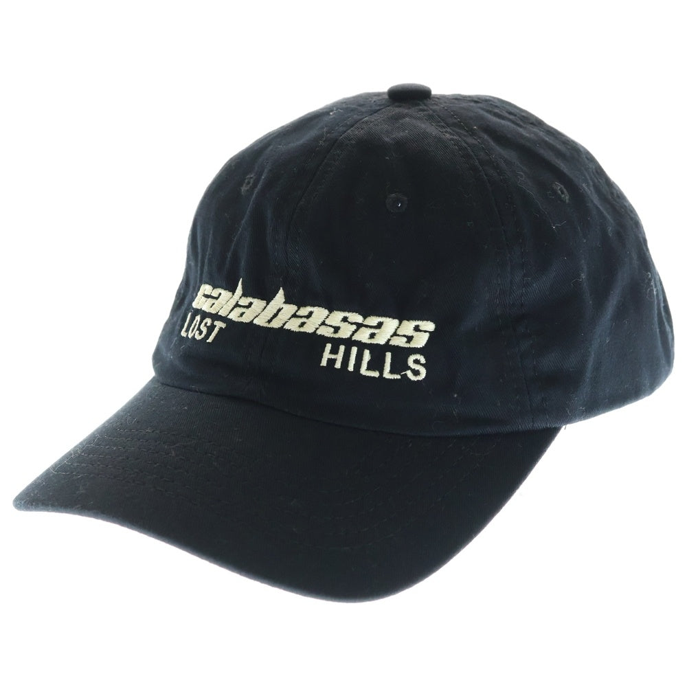 YEEZY(イージー) SEASON5 CALABASAS CAP シーズン5 カラバサス 刺繍ロゴ ベースボールキャップ ブラック