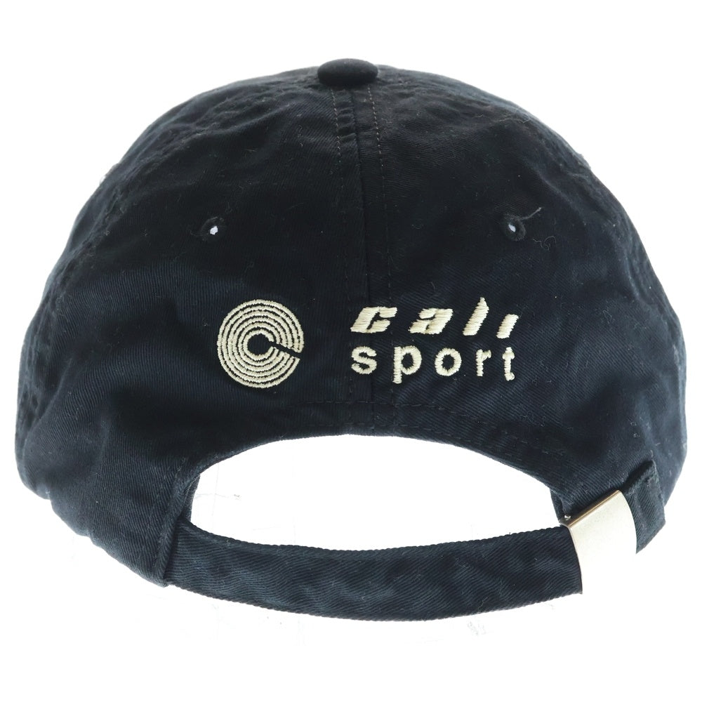 YEEZY(イージー) SEASON5 CALABASAS CAP シーズン5 カラバサス 刺繍ロゴ ベースボールキャップ ブラック