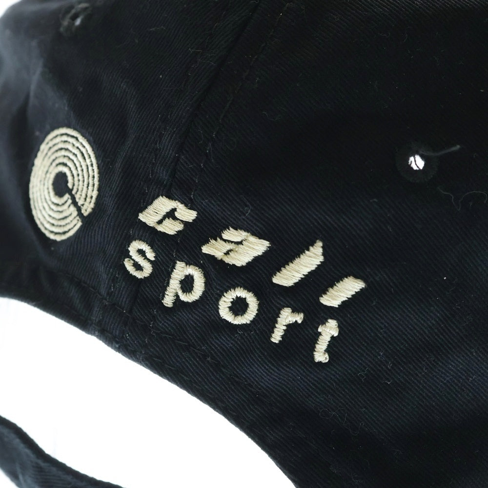 YEEZY(イージー) SEASON5 CALABASAS CAP シーズン5 カラバサス 刺繍ロゴ ベースボールキャップ ブラック