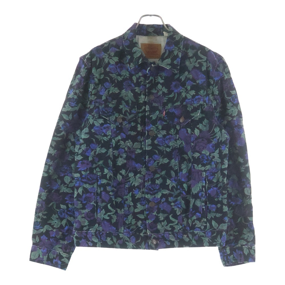 SUPREME(シュプリーム) 16SS ×Levi's Roses Trucker Jacket リーバイス ローズトラッカー デニムジャケット マルチカラー