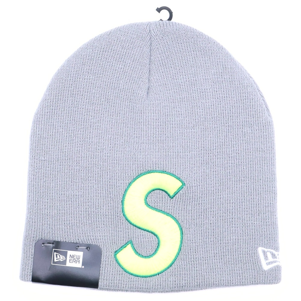 SUPREME(シュプリーム) 23SS ×NEW ERA S Logo Beanie ニューエラ エス ロゴ ビーニー グレー