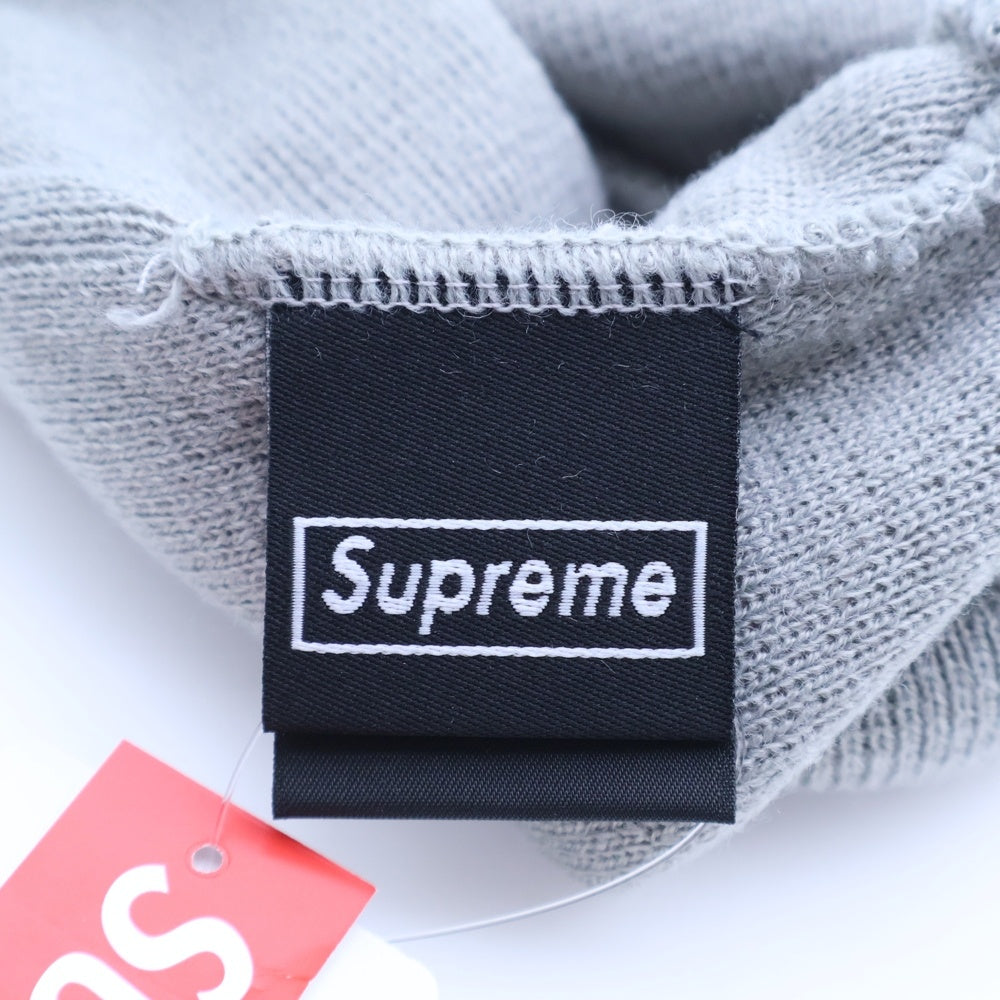 SUPREME(シュプリーム) 23SS ×NEW ERA S Logo Beanie ニューエラ エス ロゴ ビーニー グレー