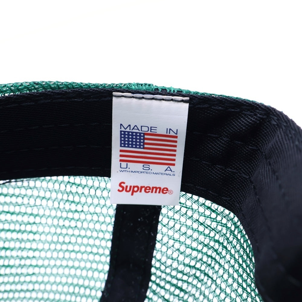 SUPREME(シュプリーム) 23AW Pin Up Mesh 5Panel Cap ピン アップ メッシュ 5パネル キャップ グリーン