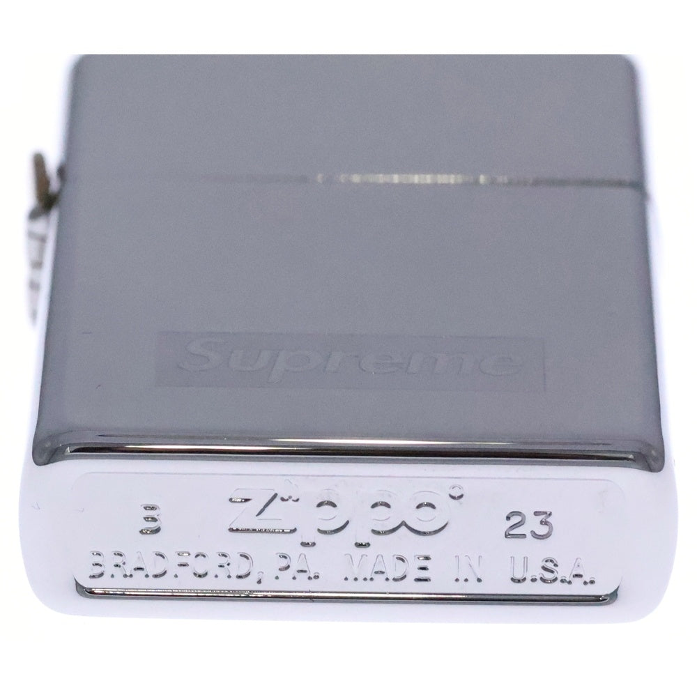 SUPREME(シュプリーム) 13AW Zippo Ebony Lighter ジッポ エボニー ライター シルバー