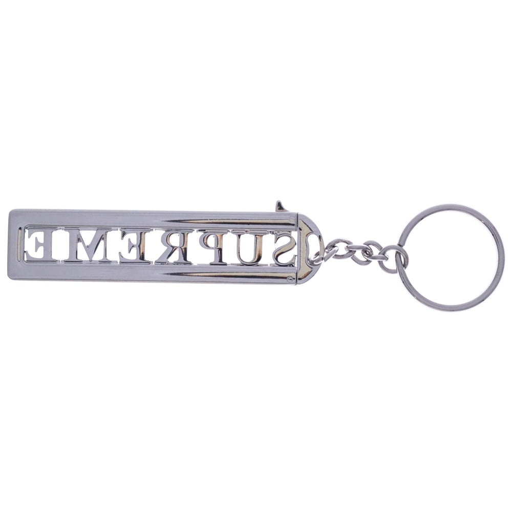 SUPREME(シュプリーム) 22AW Slide Keychain スライド キーチェーン シルバー