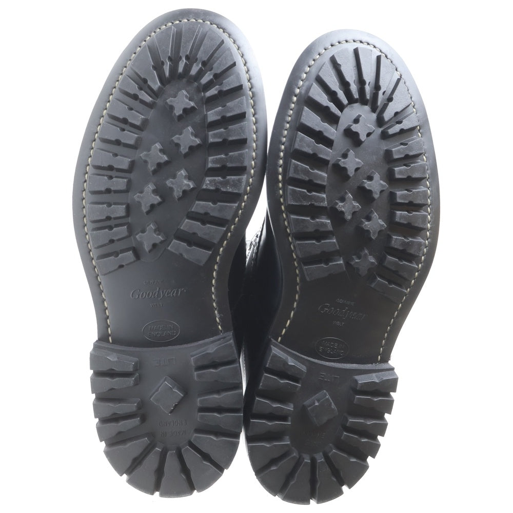Tricker's(トリッカーズ) ×JUNYA WATANABE COMME des GARCONS ジュンヤ ワタナベ コムデギャルソンズ リフレクターブーツ ブラック/グリーン M8061