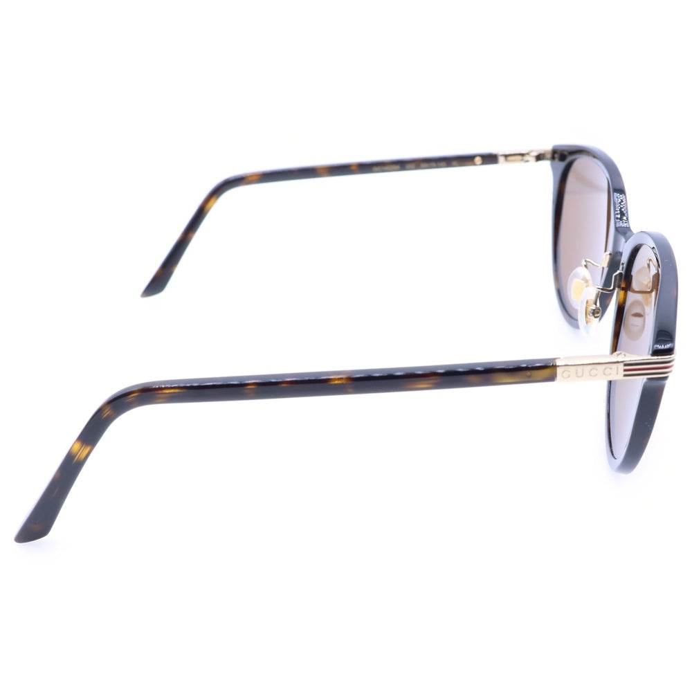 GUCCI(グッチ) オーバルフレーム アジアンフィットサングラス アイウェア ブラウン GG1452SK