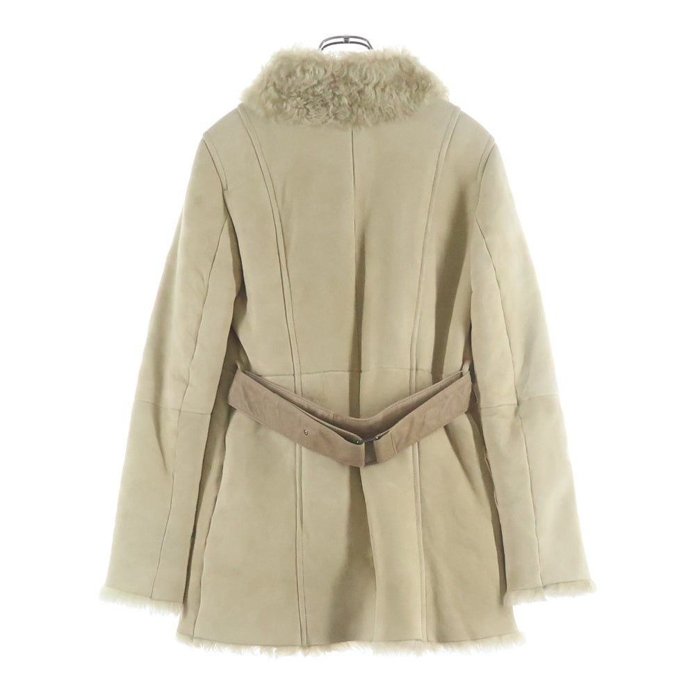 Weekend Max Mara(ウィークエンド マックスマーラ) シープスキン ラムファー ムートンコート レディース ブラウン