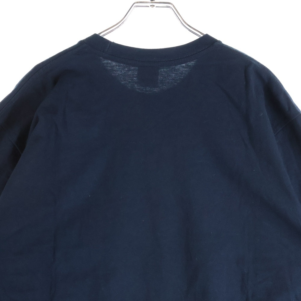 SUPREME(シュプリーム) Bandana Box Logo Tee バンダナボックスロゴ クルーネック半袖Tシャツカットソー ネイビー