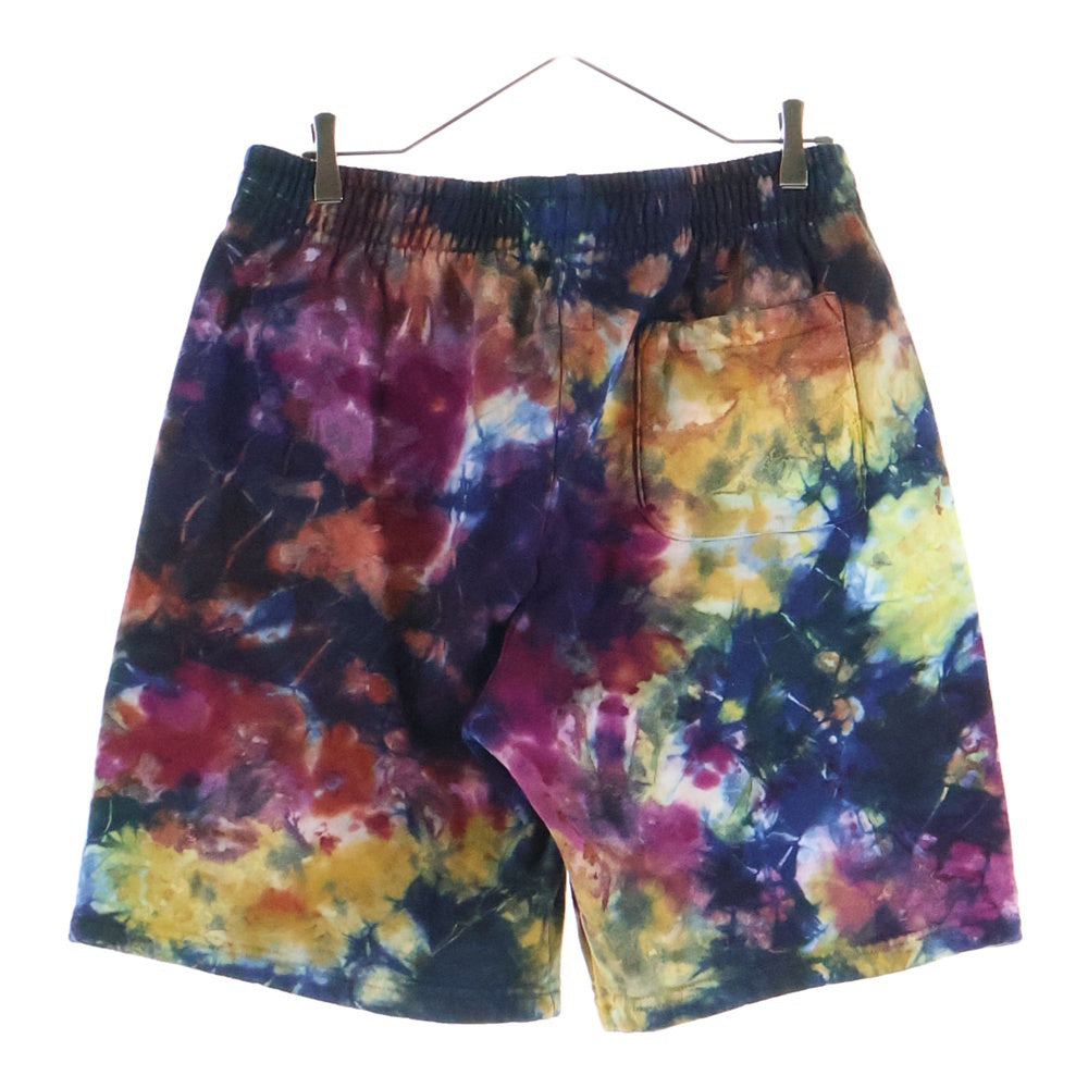 SUPREME(シュプリーム) Overdyed Small Box Sweatshort スモールボックスロゴ タイダイ柄 ショートパンツ マルチカラー