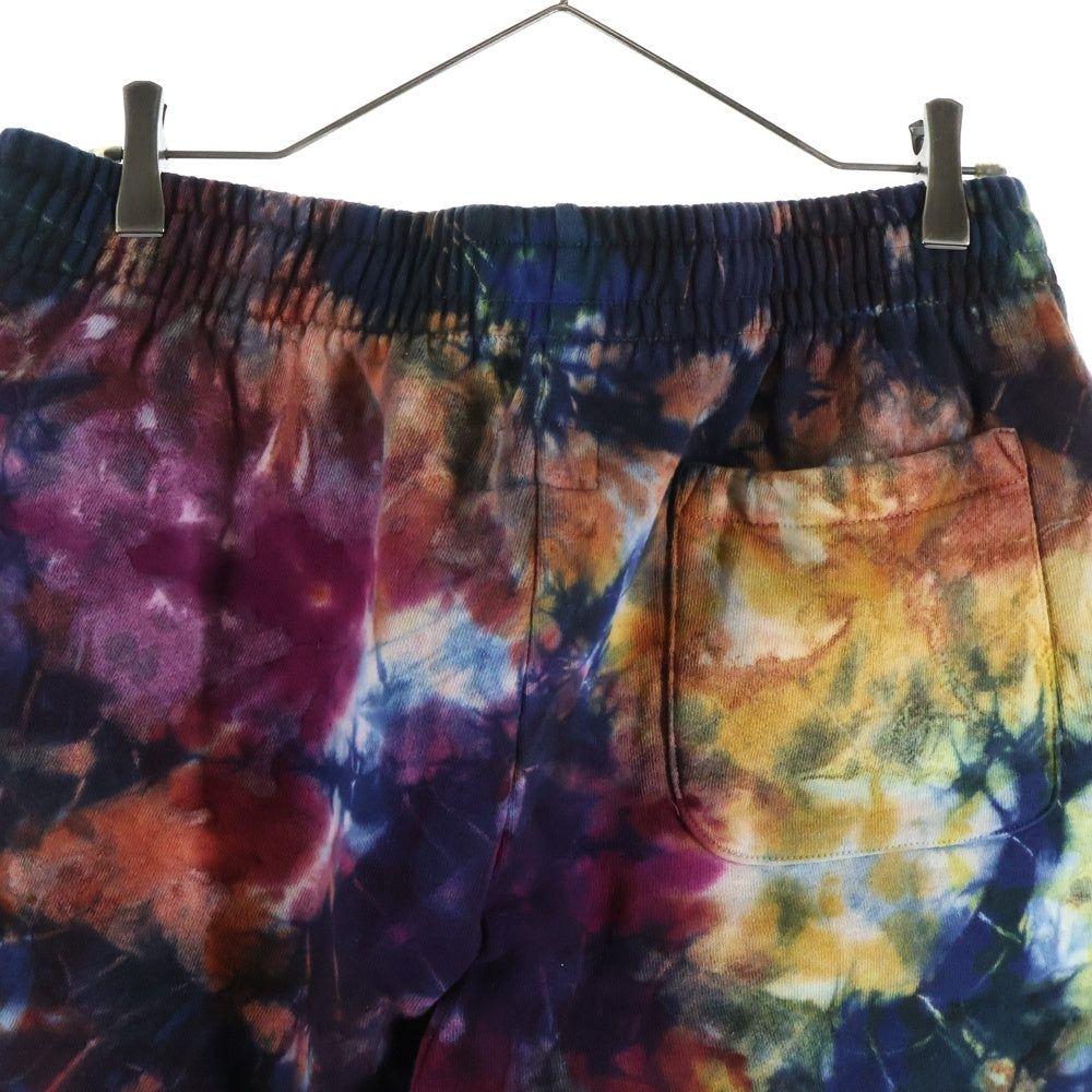 SUPREME(シュプリーム) Overdyed Small Box Sweatshort スモールボックスロゴ タイダイ柄 ショートパンツ マルチカラー