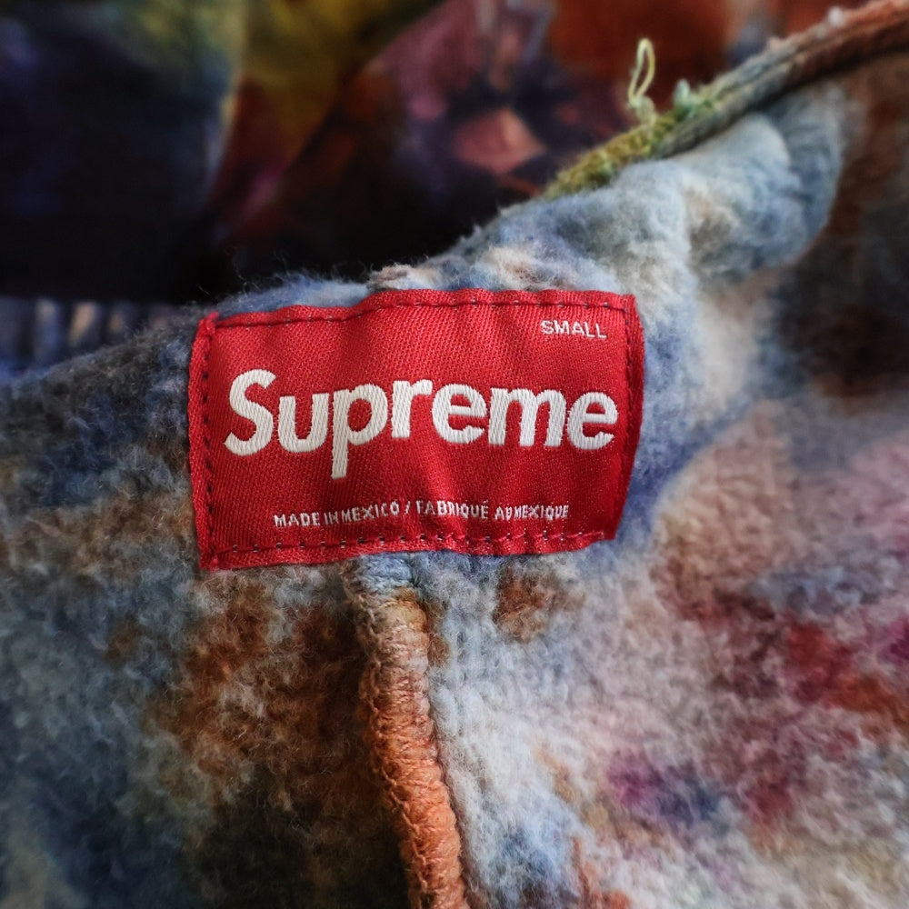 SUPREME(シュプリーム) Overdyed Small Box Sweatshort スモールボックスロゴ タイダイ柄 ショートパンツ マルチカラー