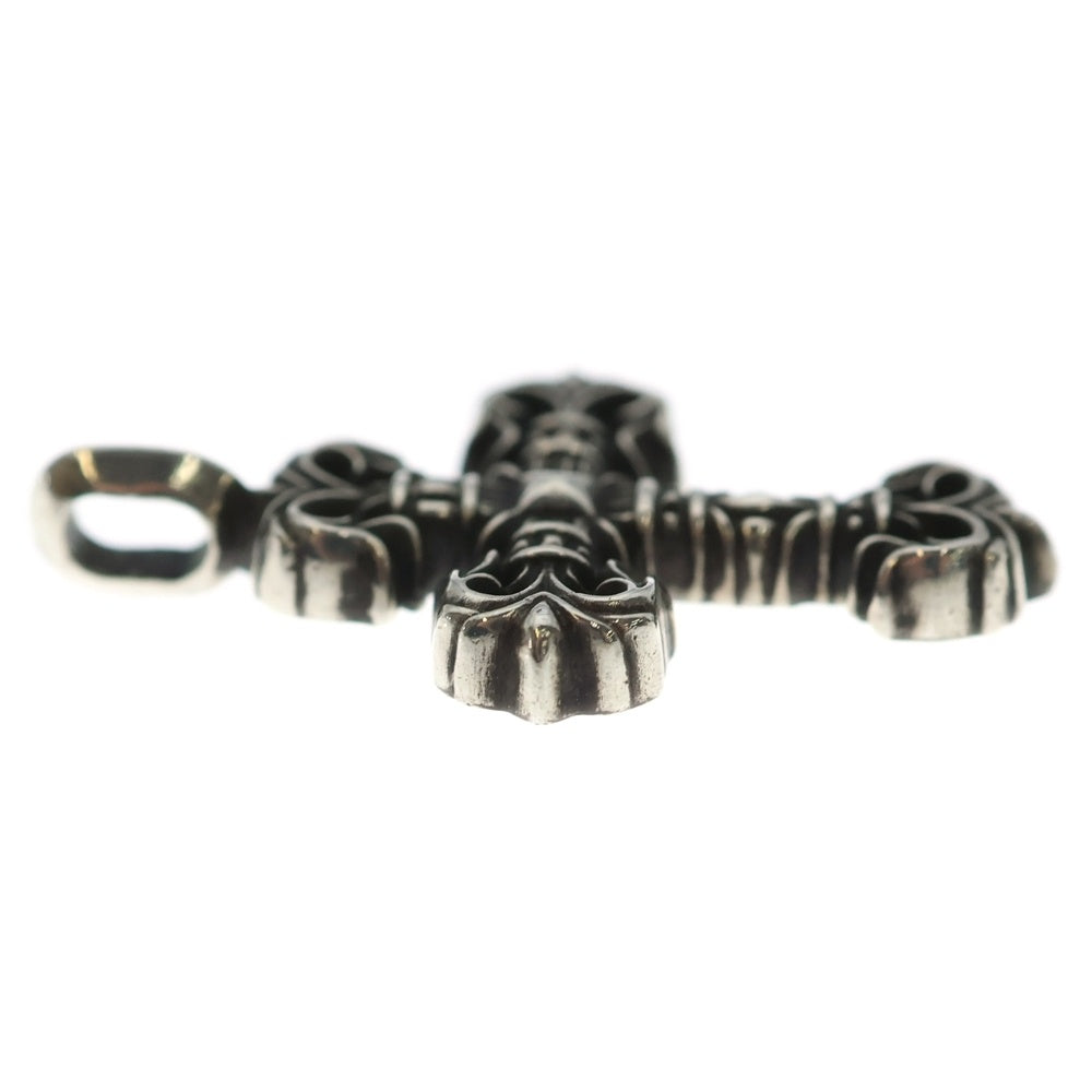 CHROME HEARTS(クロムハーツ) CHARM FILIGREE TINY タイニーフィリグリークロス チャーム ペンダントトップ シルバー BCA225