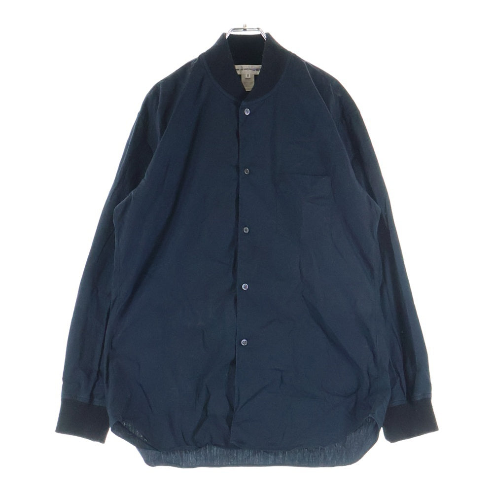 COMME des GARCONS SHIRT(コムデギャルソンシャツ) フロントボタン 長袖シャツブルゾン ブラック W20052