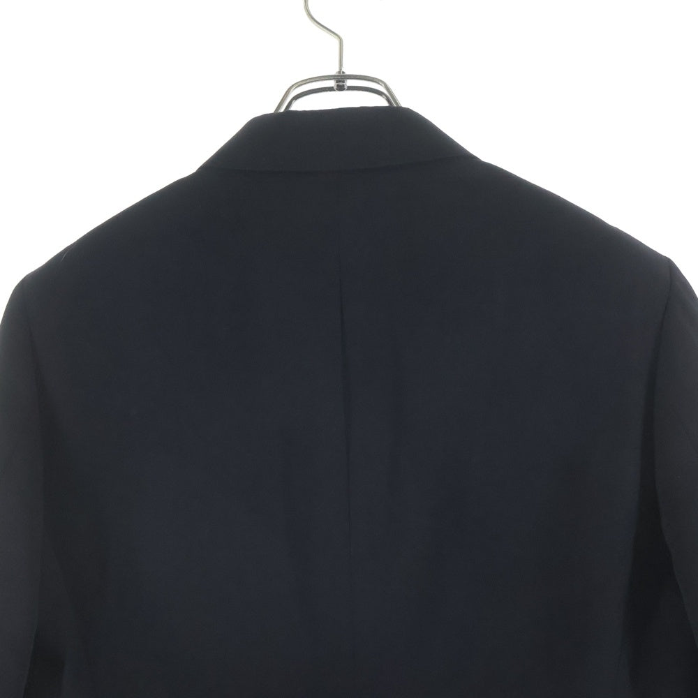 Yohji Yamamoto(ヨウジヤマモト) ショルダーパッド シングルブレスト テーラードジャケット ブラック HF-J53-140
