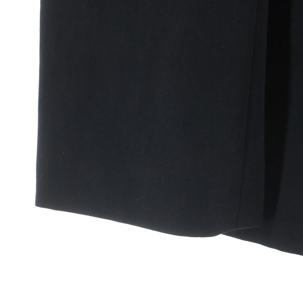 Yohji Yamamoto ヨウジヤマモト ショルダーパッド シングルブレスト テーラードジャケット ブラック HF-J53-140 Yohji Yamamoto(ヨウジヤマモト) ショルダーパッド シングルブレスト