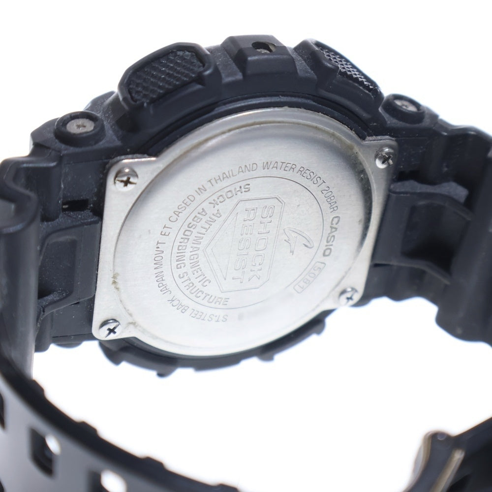 CASIO G-SHOCK(カシオ ジーショック) GA100-CB デジアナ ブルーカモフラ文字盤 クォーツ腕時計 ブルー/ブラック