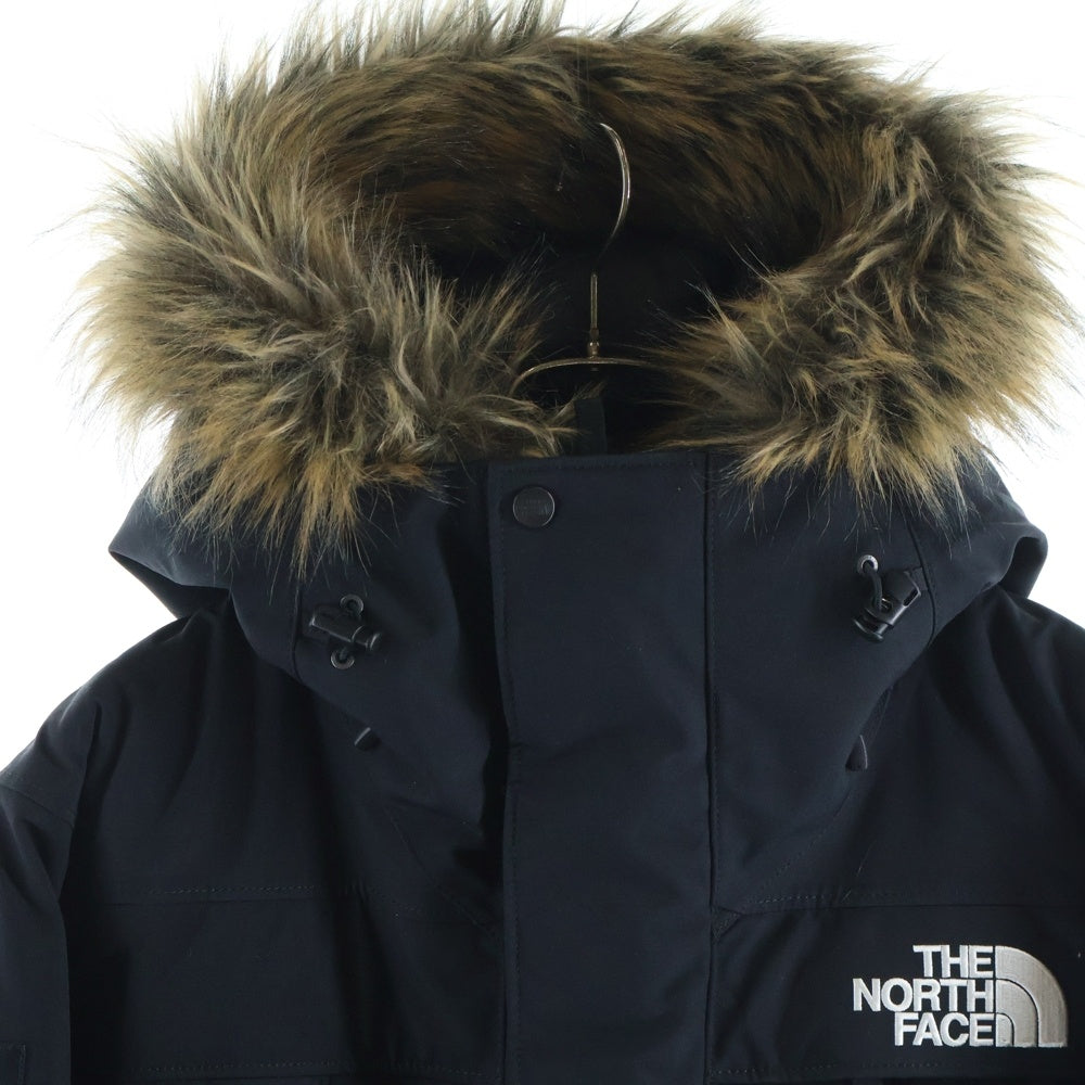 THE NORTH FACE(ザノースフェイス) ANTARCTICA PARKA GORE-TEX アンタークティカ パーカー ゴアテックス ロゴ刺繍 ファー付き フーデッドダウンジャケット アウター ブラック ND91707