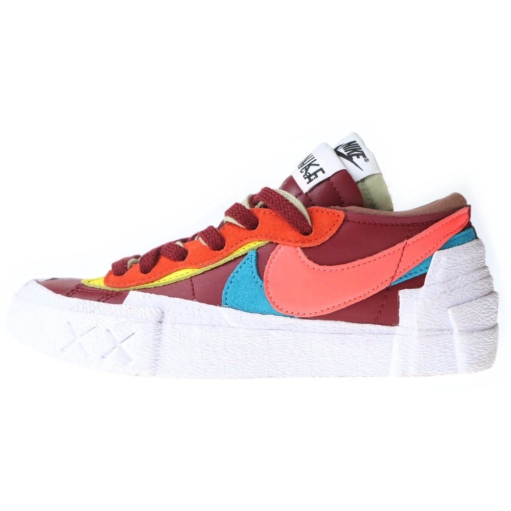 NIKE(ナイキ) ×KAWS×sacai Blazer Low Team Red カウズ サカイ ブレーザー チームレッド ローカットスニーカー レッド レディース US4/23cm DM7901-600