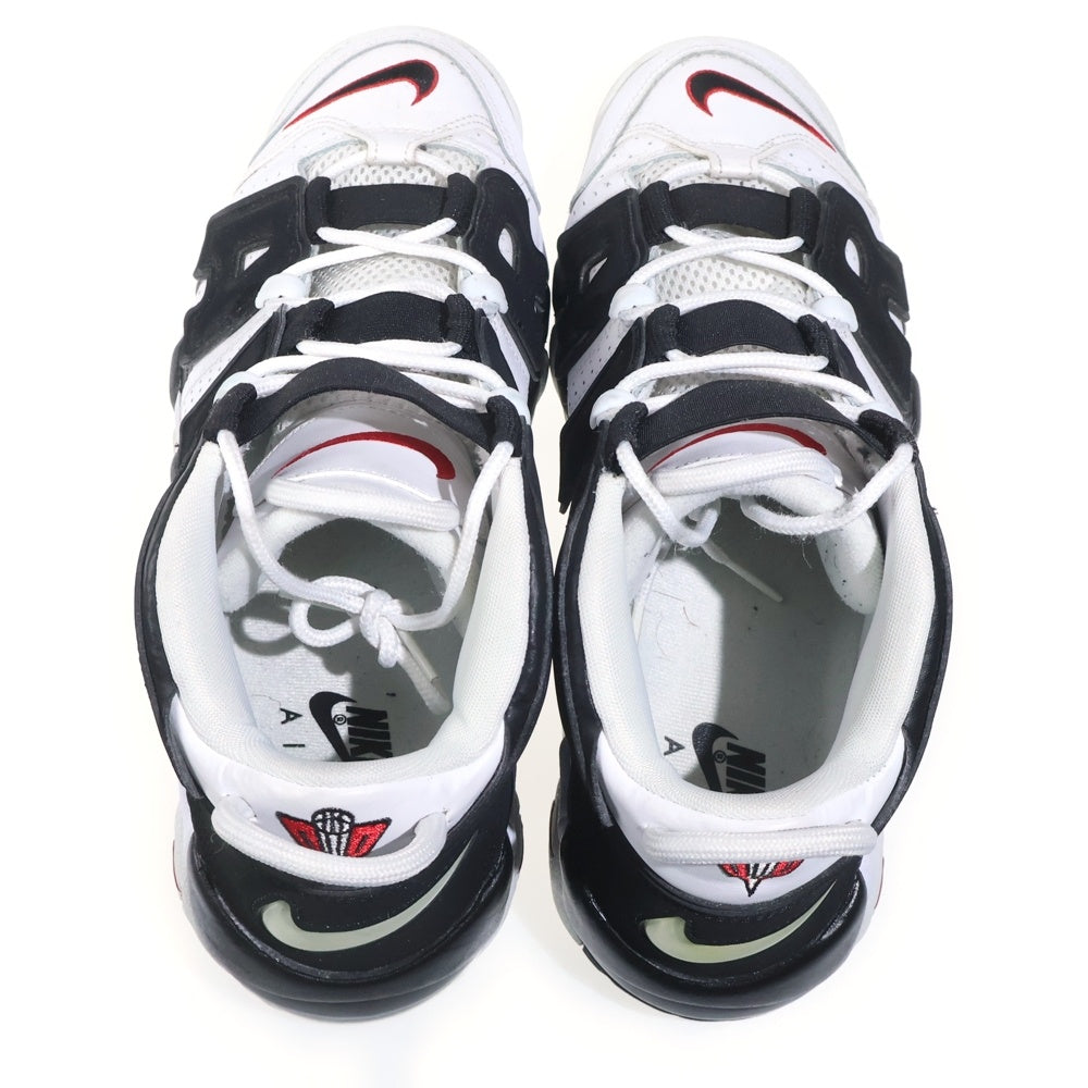 NIKE(ナイキ) Air More up Tempo エアモアアップテンポ ハイカットスニーカー ブラック/ホワイト US9/27cm 414962-105