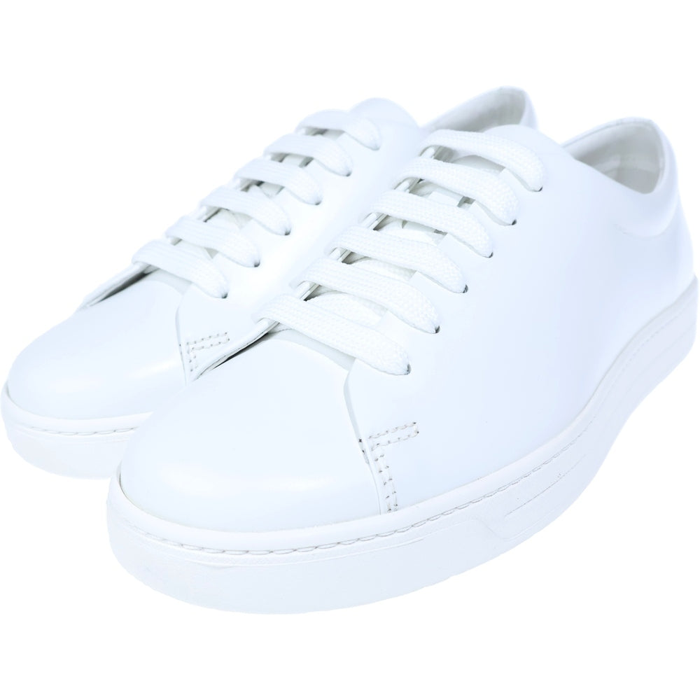 PRADA(プラダ) オールレザー ローカットスニーカー シューズ ホワイト DNC112