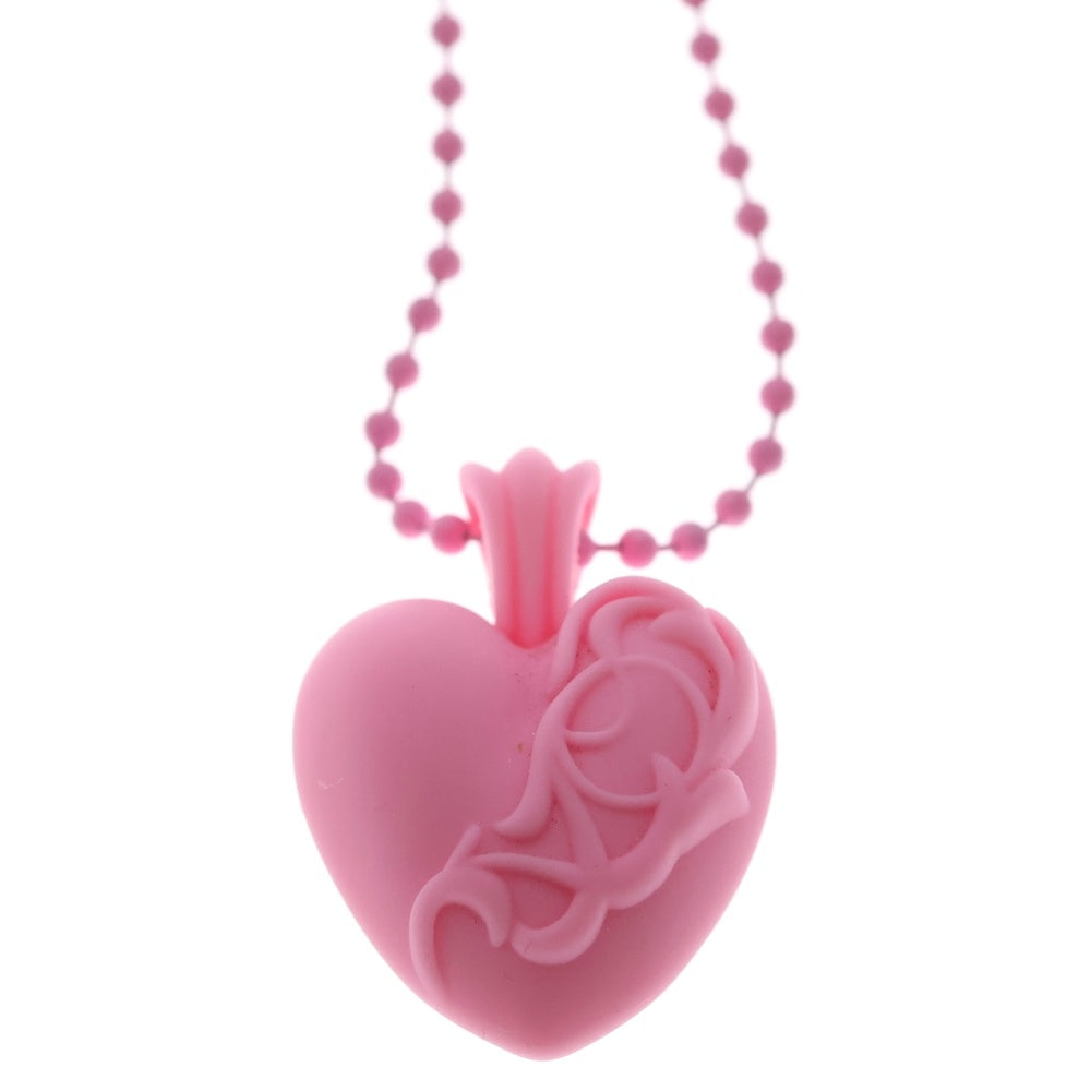 CHROME HEARTS(クロムハーツ) RUBBER HEART ハート ラバーネックレス シリコン ピンク BCA307