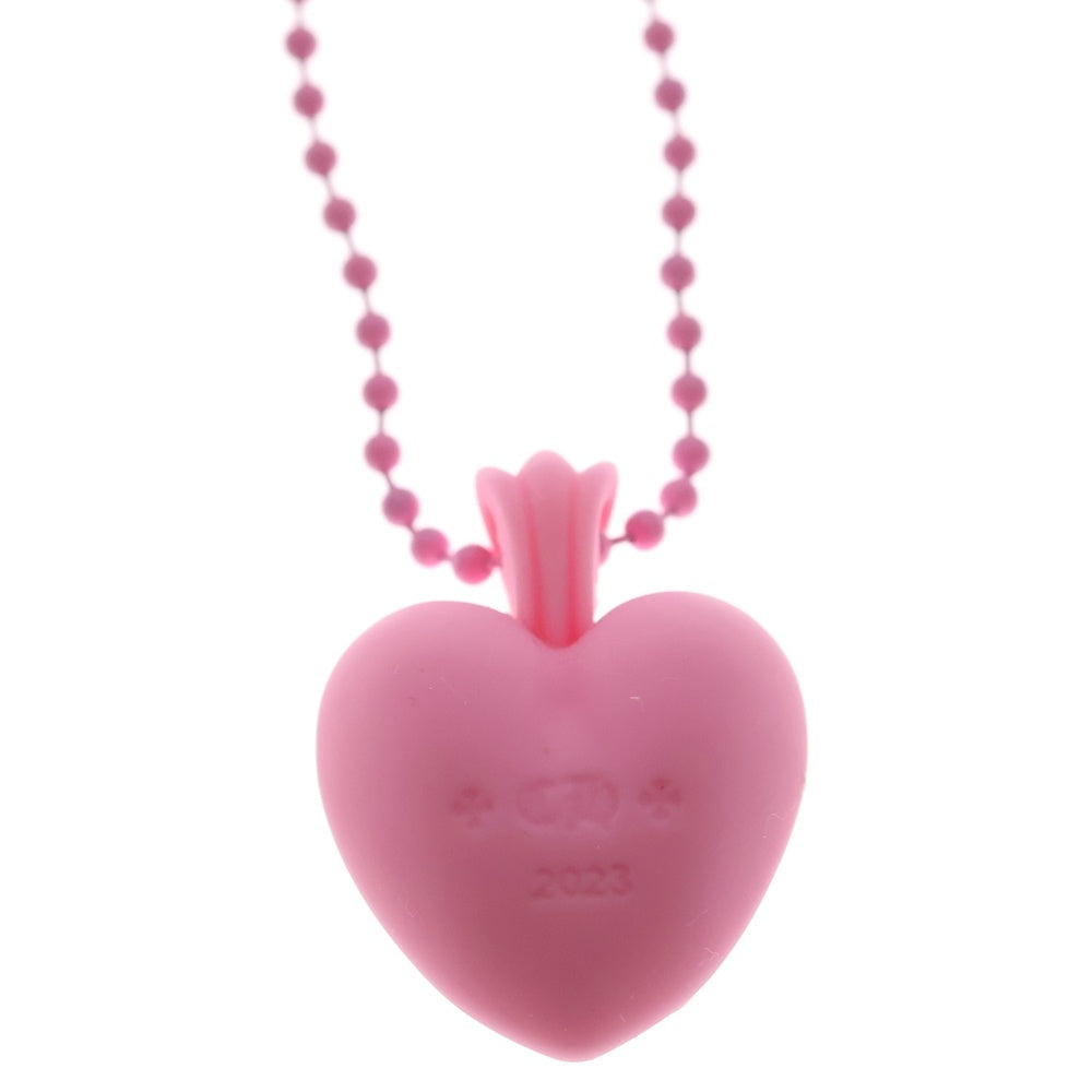 CHROME HEARTS(クロムハーツ) RUBBER HEART ハート ラバーネックレス シリコン ピンク BCA307
