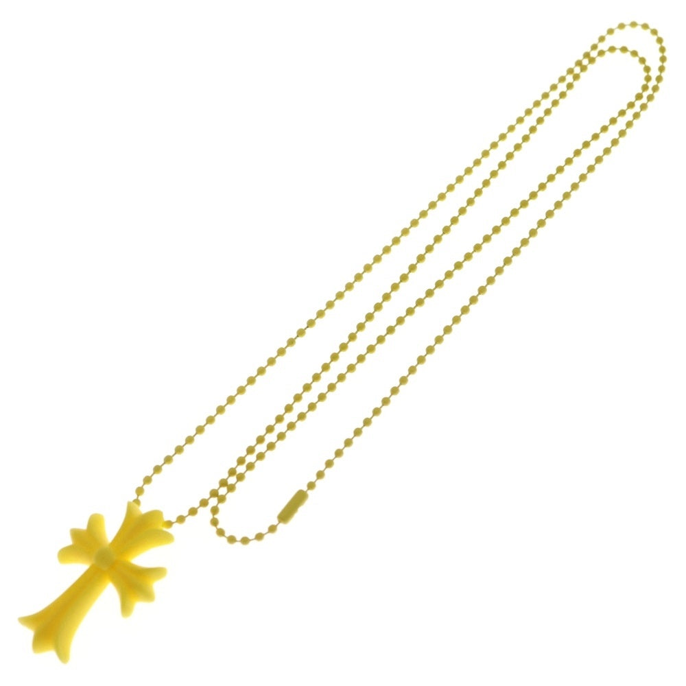 CHROME HEARTS(クロムハーツ) RUBBER CH CRS SML スモールCHクロス ラバーネックレス シリコン イエロー BCA306