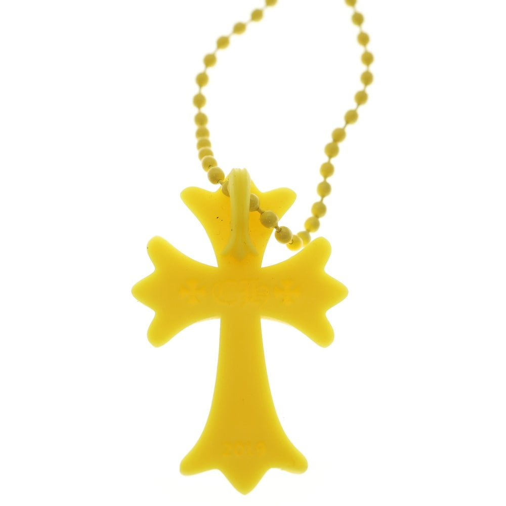 CHROME HEARTS(クロムハーツ) RUBBER CH CRS SML スモールCHクロス ラバーネックレス シリコン イエロー BCA306