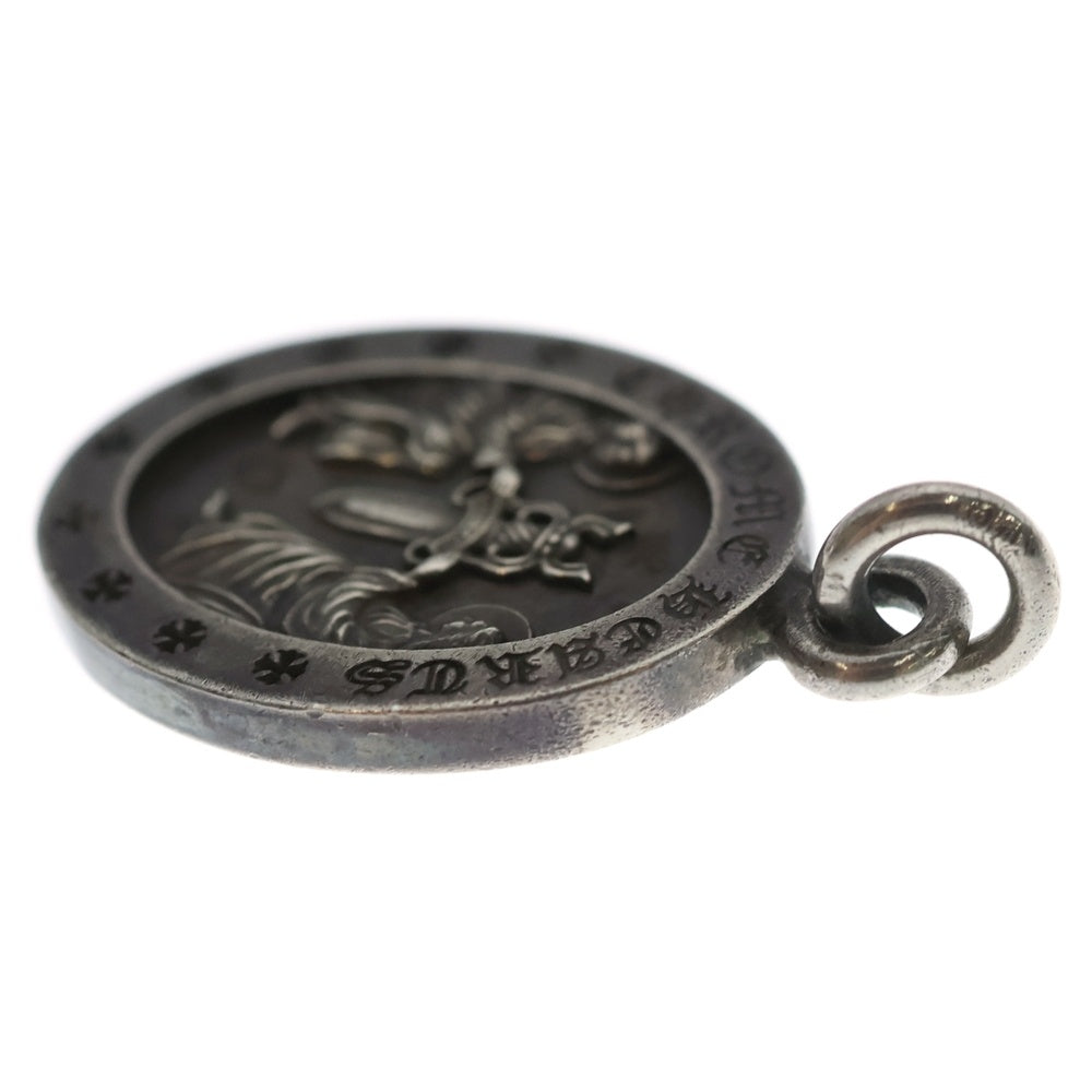 CHROME HEARTS(クロムハーツ) ANGEL MEDAL OVAL オーバルエンジェルメダル ペンダントトップ シルバー BCA207