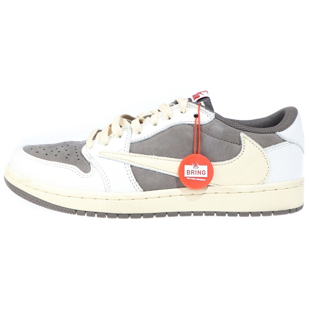 NIKE(ナイキ) ×Travis Scott Air Jordan 1 Low OG SP Reverse Mocha トラヴィススコット エアジョーダン1 OG SP リバースモカ ローカットスニーカー DM7866-162