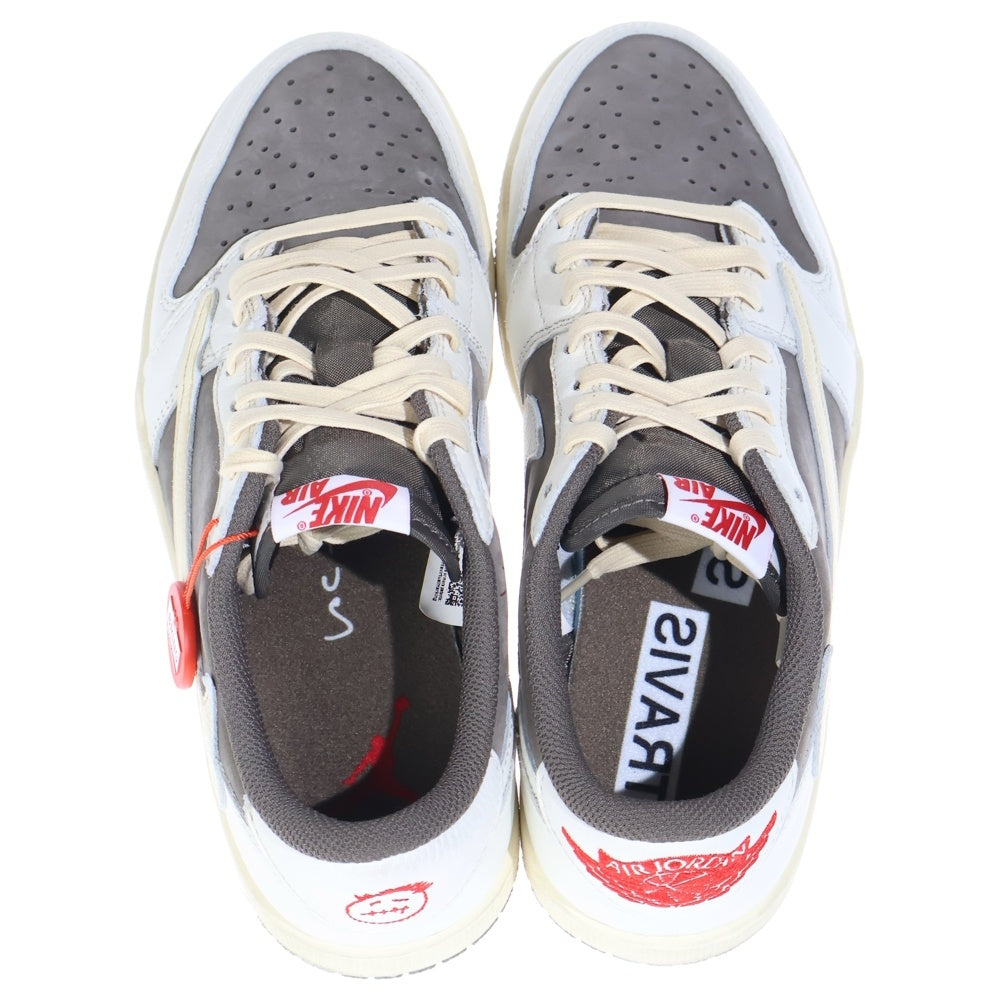 NIKE(ナイキ) ×Travis Scott Air Jordan 1 Low OG SP Reverse Mocha トラヴィススコット エアジョーダン1 OG SP リバースモカ ローカットスニーカー DM7866-162