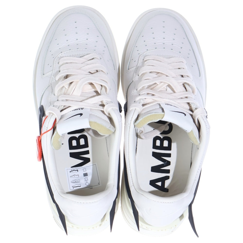 NIKE(ナイキ) ×AMBUSH Air Force 1 Low Phantom アンブッシュ エアフォース1 ファントム ローカットスニーカー ホワイト US8.5/26.5cm DV3464-002