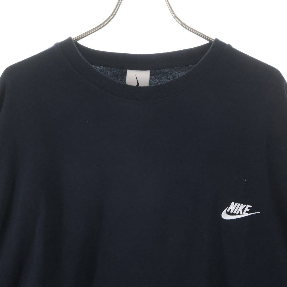 NIKE(ナイキ) ×PEACEMINUSONE LS Tee バッグデイジープリント クルーネック長袖Tシャツカットソー ブラック DR0097-010