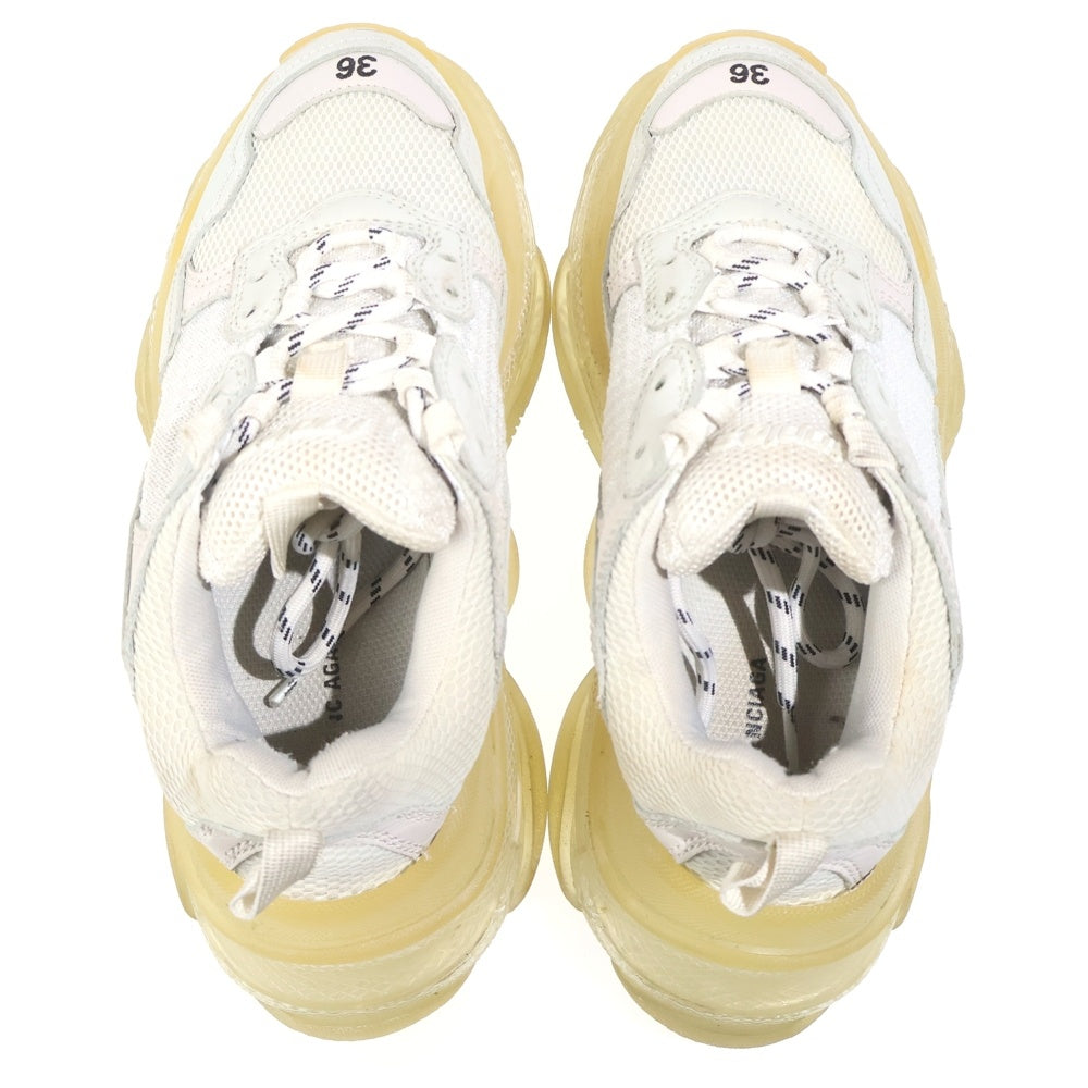 BALENCIAGA(バレンシアガ) TRIPLE S トリプルエスレースアップ ローカットスニーカー ホワイト 544351 レディース